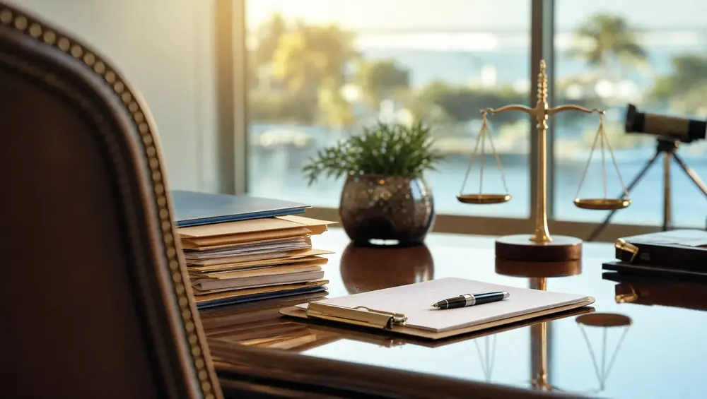 Motorcycle accident evidence review in Broward County Fort Lauderdale law office