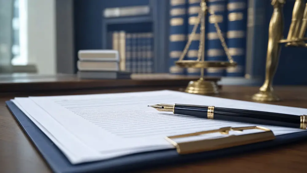 Attorney consulting with truck accident client in Pembroke Pines Broward County law office