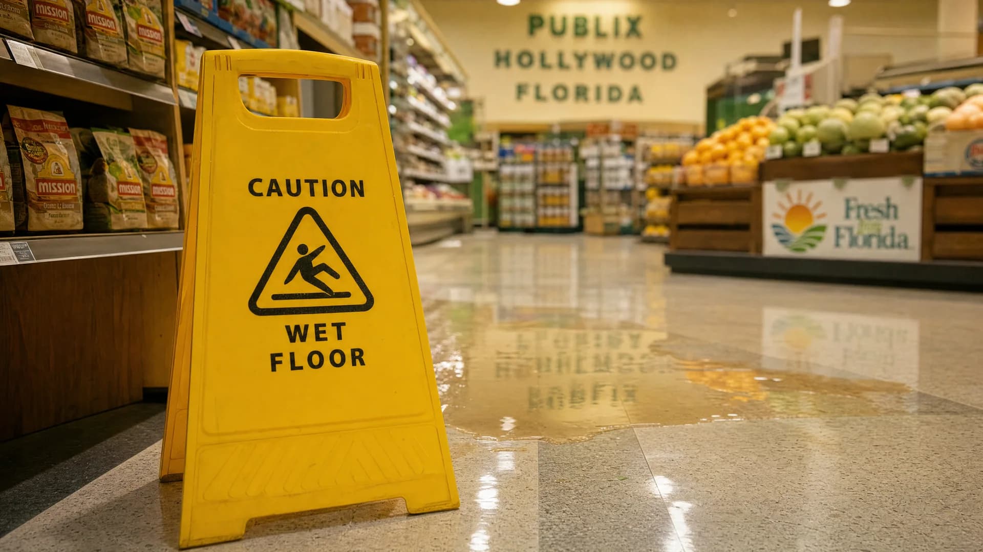 Slip and Falls in South Florida: What the Law Actually Requires